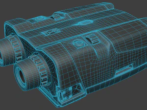 enhanced binocular nv-10 3D Model