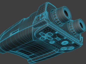 enhanced binocular nv-10 3D Model