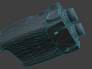 ricoh nv-10 binocula low poy 3D Model