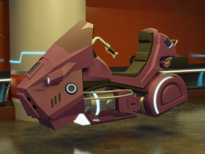 sci fi vehicle 3D 模型