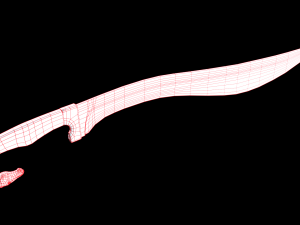 falcata sword Modelo 3D