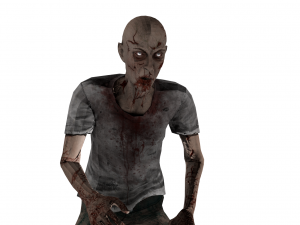 zombie male 3D Model
