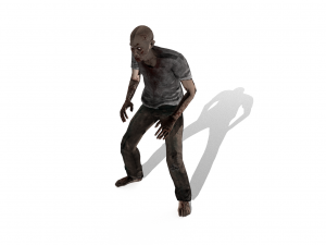 zombie male 3D Model