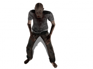 zombie male 3D Model