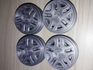 subaru outback b12 rims 3D Druckmodell