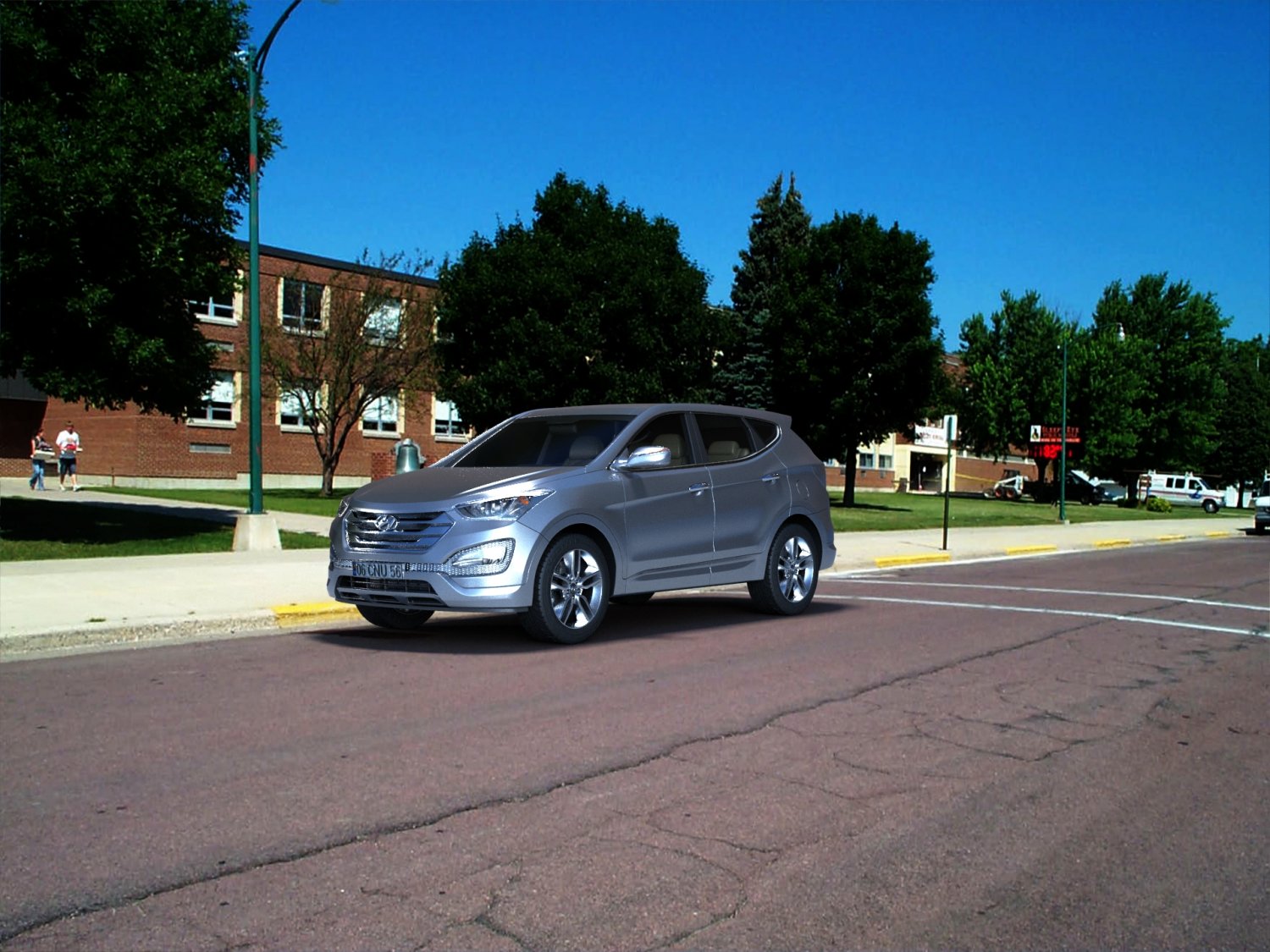 Hyundai Tucson 2017 Free 3d Model In Suv 3dexport