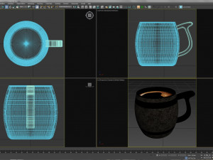 coffee cup 3D 模型
