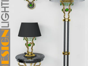 Innenbeleuchtungsset 3D Modell