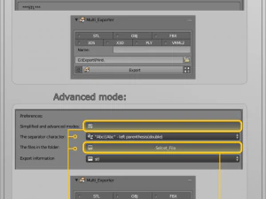 multi expoter v 011 3D Model