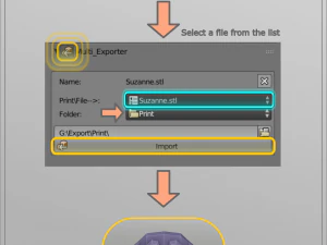 multi expoter v 011 3D Model