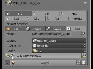 multi expoter v 011 3D Model