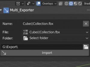 multi expoter v 011 3D 모델