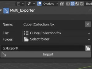 multi expoter v 011 3D Model