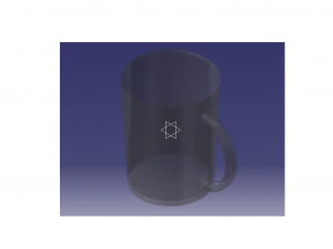 カップ 3Dプリントモデル