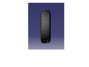 racing tyre 3D Model