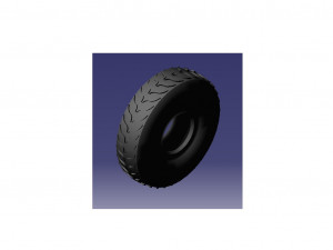 racing tyre 3D Model