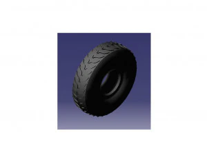 racing tyre 3D Model