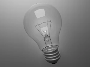 lampadina Modello 3D