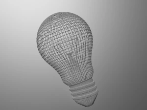 lampadina Modello 3D