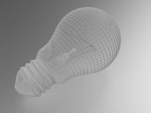 lampadina Modello 3D