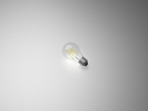 led light bulb 3D-Modell