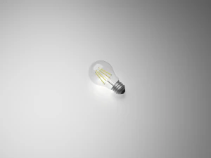 led light bulb 3D Model