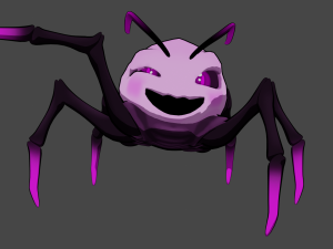 Spider Monster 3D 모델