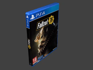 ps4 game case 3D 모델