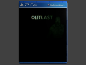 ps4 game case 3Dモデル