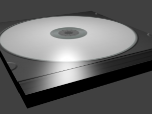 cd box customizable 3D 模型