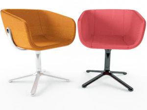 특종 회의 의자 3D 모델