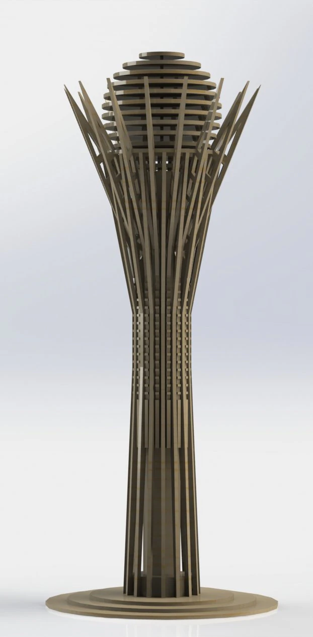 laser cut memento trophy 3D Model .c4d .max .obj .3ds .fbx .stl .blend 