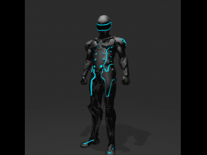 my superhero mathveus ultra costume 3D 모델