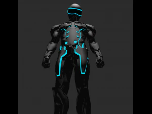 my superhero mathveus ultra costume 3D Model
