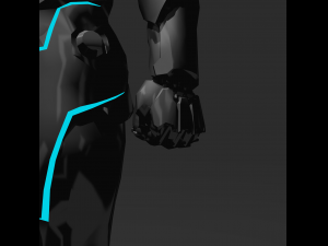 my superhero mathveus ultra costume Model 3D