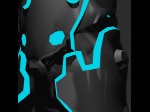 my superhero mathveus ultra costume Model 3D