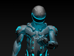 my superhero mathveus ultra costume Model 3D
