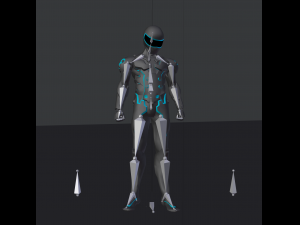my superhero mathveus ultra costume Model 3D
