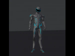 my superhero mathveus ultra costume 3D Model