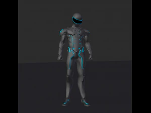 my superhero mathveus ultra costume 3D Model