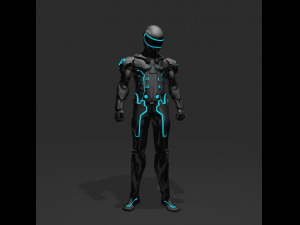my superhero mathveus ultra costume Model 3D