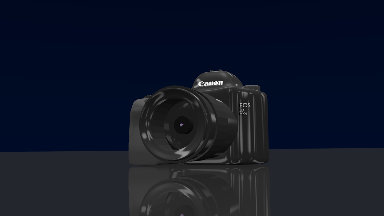 Canon Eos 5d Mk4 3d Model In Other 3dexport