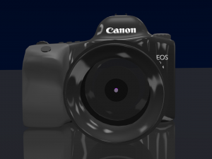 canon eos 5d mk4 3D Model