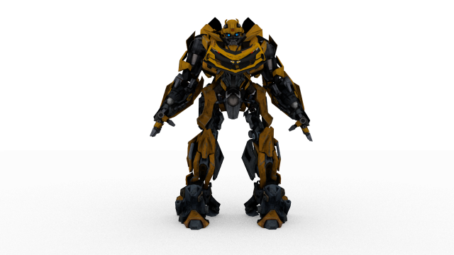 bumblebee 3D Модель .c4d .max .obj .3ds .fbx .stl .blend 