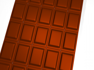 chocolate bar 3D Модель
