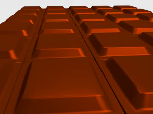 chocolate bar 3D Model
