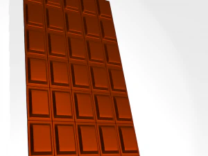 chocolate bar 3D Model
