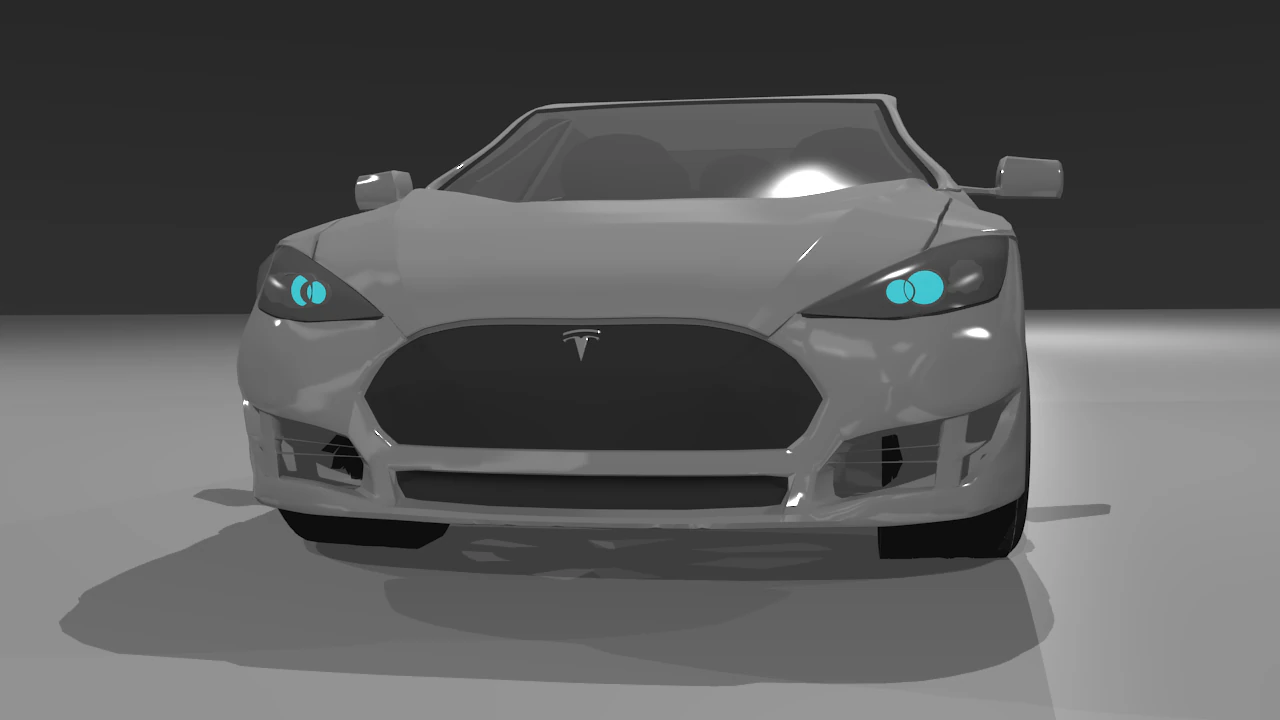tesla model s 3D Model .c4d .max .obj .3ds .fbx .stl .blend