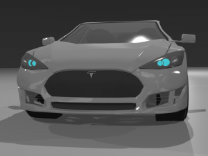 tesla model s 3D Model
