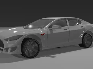 tesla model s 3D Model